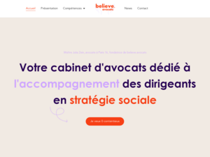 Believe.avocats Paris 16, Avocat, Avocat